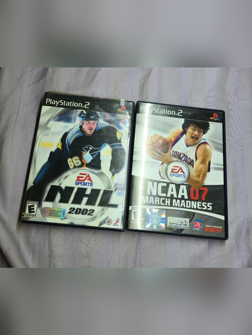 Lot of 2 Playstation 2 Games Vintage Sports